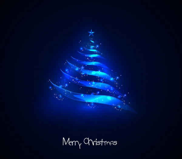 Φως χριστουγεννιάτικο δέντρο — Διανυσματικό Αρχείο