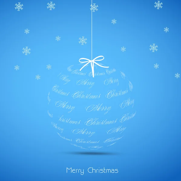 Simple christmas baubles — Wektor stockowy