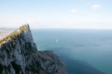 Rock of Gibraltar clipart