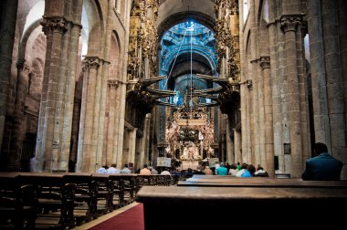 Santiago de Compostela Church clipart