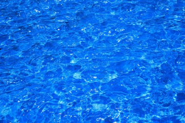 Refreshingly blue water clipart