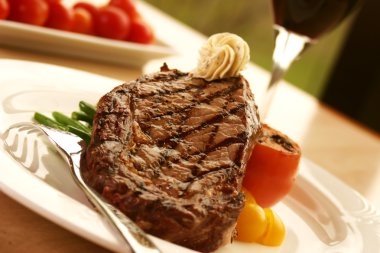 Rib Eye Steak clipart