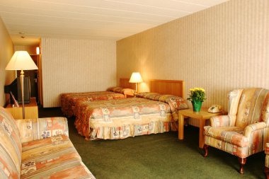 Otel odası.
