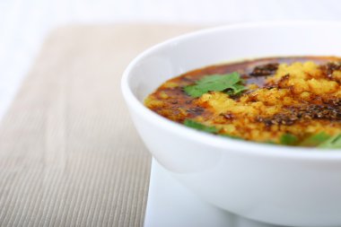 Hint yemekleri serisi - mercimek çorbası (Dal)