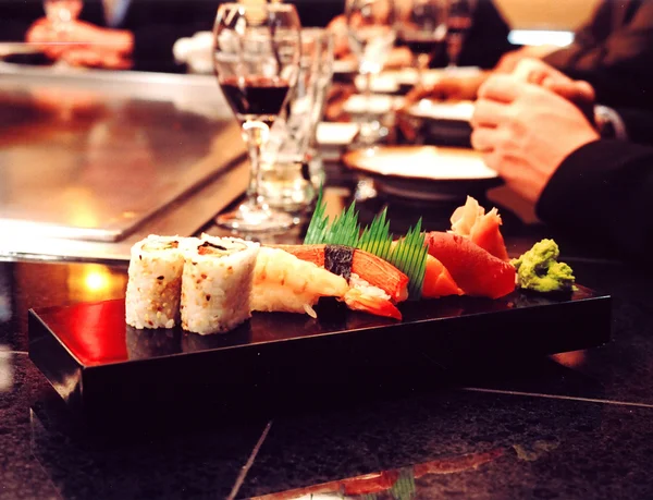 Bandeja de sushi —  Fotos de Stock