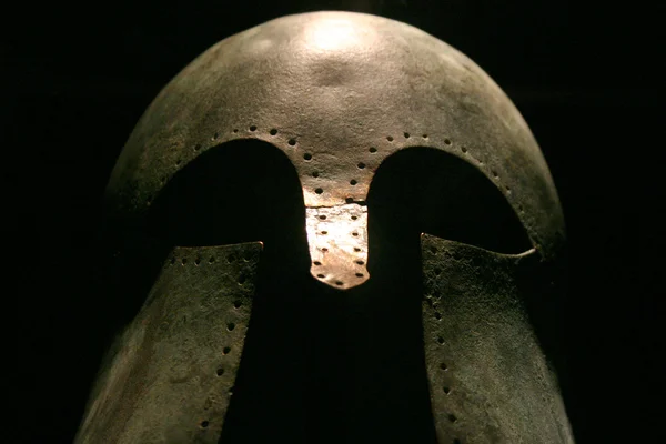 Medieval Warrior Helmet — Stock Photo, Image
