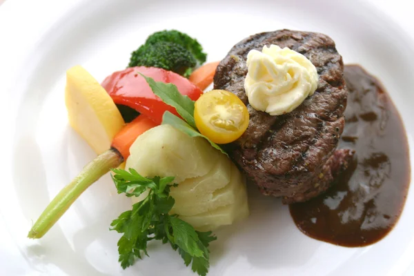Biftek Yemeği — Stok fotoğraf