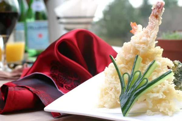 Sushi - räkor tempura — Stockfoto