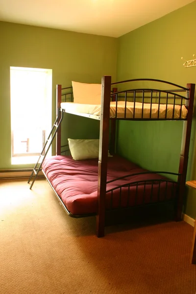 Hostel Bunk-Bed — Stok Foto