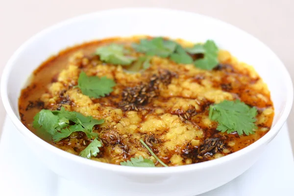 Ινδικό φαγητό σειρά - φακές σούπα (Dal) — Φωτογραφία Αρχείου