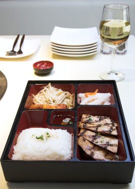 Korean Food - Pento Box clipart