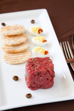 Ontario bison tartar