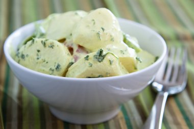 Creamy German Potato Salad clipart
