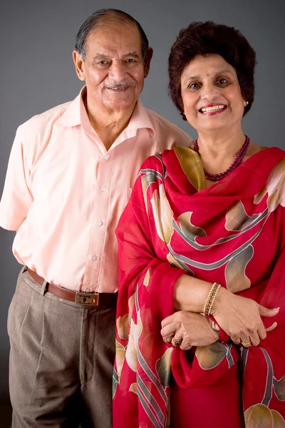 Ηλικιωμένο ζευγάρι Ανατολή Ινδός — Φωτογραφία Αρχείου