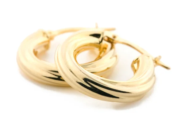 stock image Gold Jewellery - Earrings