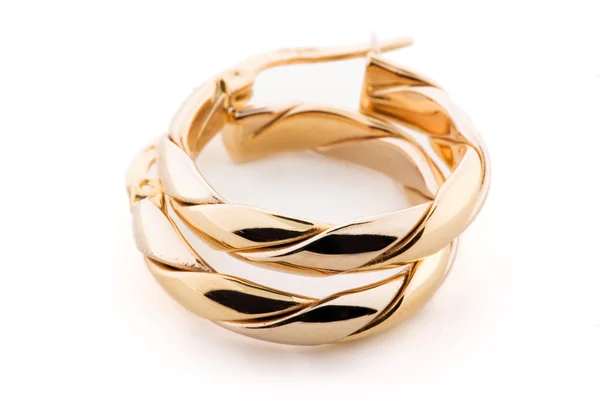 stock image Gold Jewellery - Earrings