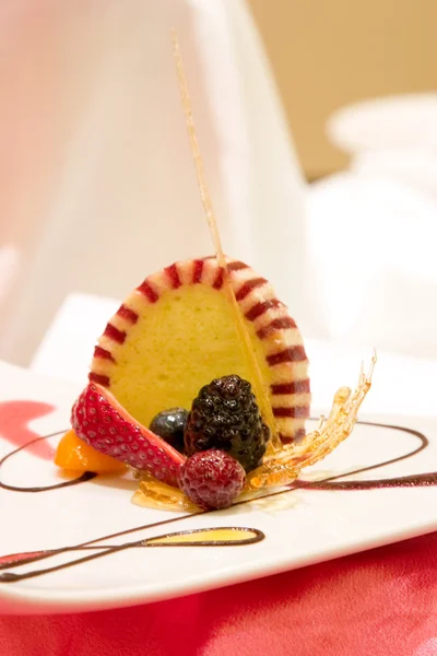 Шарлотта Royale десерт — стокове фото
