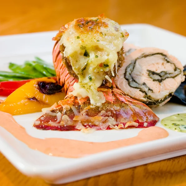 Lobster Dinner — Stock Photo, Image