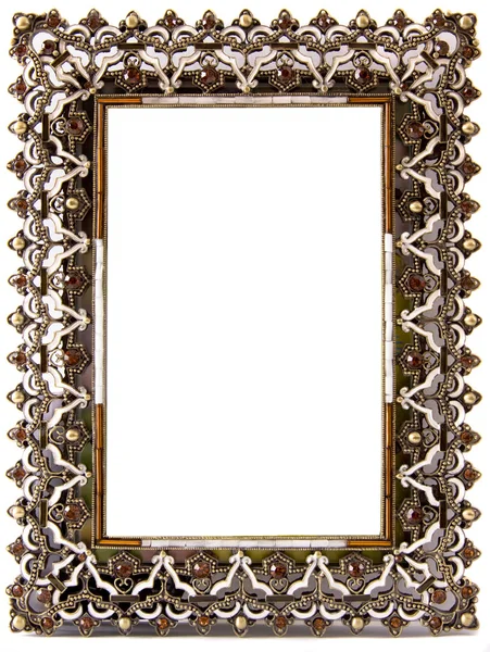 Beautifully decorated blank frame — Stock Photo, Image