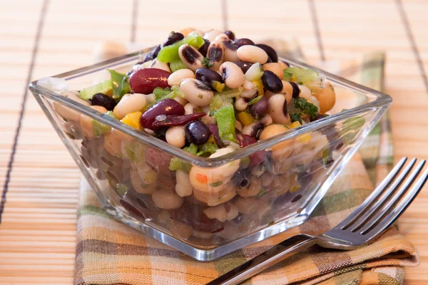 Assorted Bean Salad — Stock Photo, Image