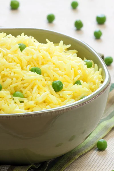 Λαχανικά ρύζι - ινδικού στυλ, basmati — Φωτογραφία Αρχείου