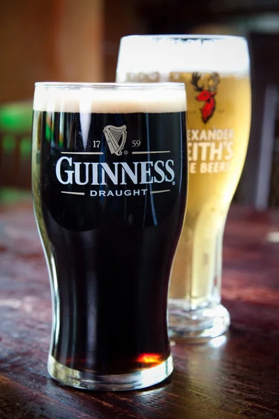 Guinness ve Alexander Keith — Stok fotoğraf