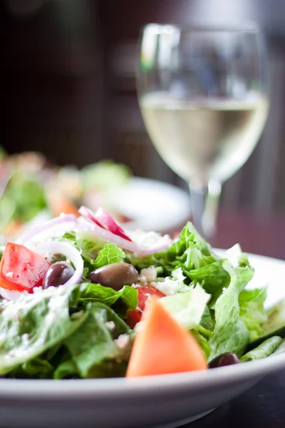 Griekse salade — Stockfoto