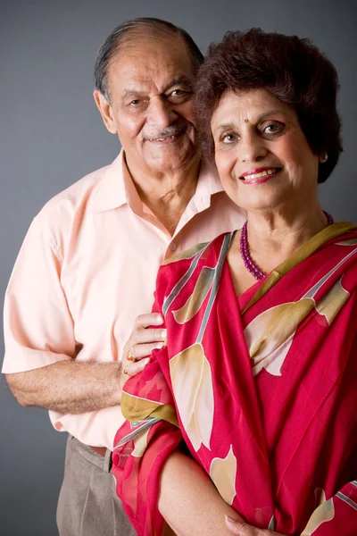 Ηλικιωμένο ζευγάρι Ανατολή Ινδός Royalty Free Εικόνες Αρχείου