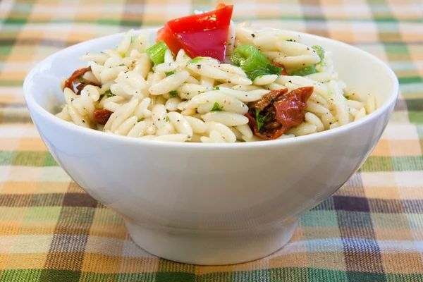 Гострий рису салат - Vegan Стокове Фото