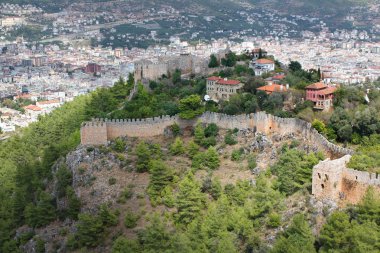 eski bir Kale Panoraması