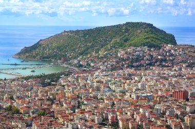 City landscape - Alanya. Turkey clipart