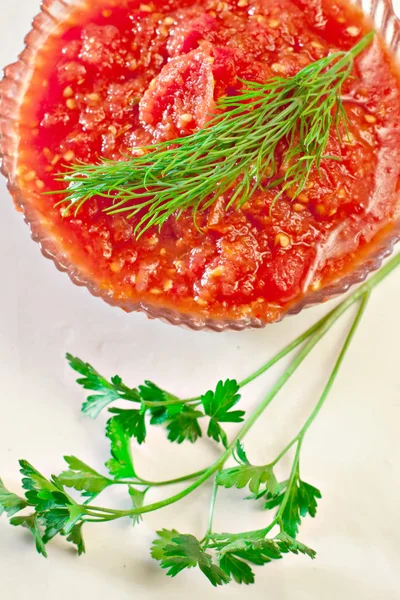 Molho de tomate — Fotografia de Stock