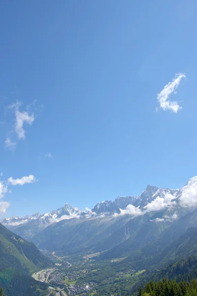 阿尔卑斯山夏蒙尼 — 图库照片