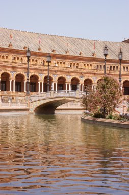 Sevilla 'daki Plaza de Espana.