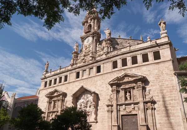 Skutečný parroquia de los santos juanes ve Valencii — Stock fotografie
