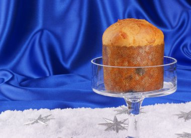 Typical italian Christmas Panettone clipart