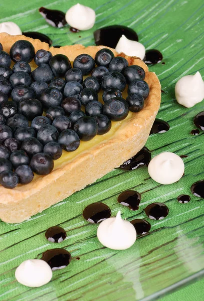 Blueberries tart — Stock Photo, Image