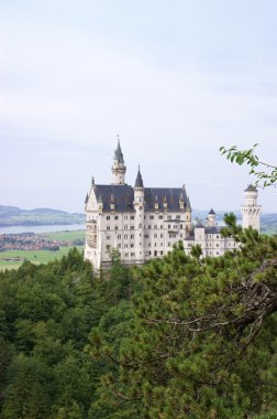 Neuschwanstein castle clipart