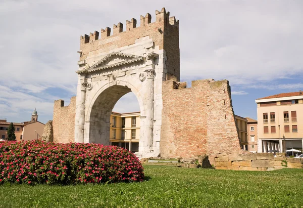 Arch of Augustus in Rimini — Stock Photo, Image