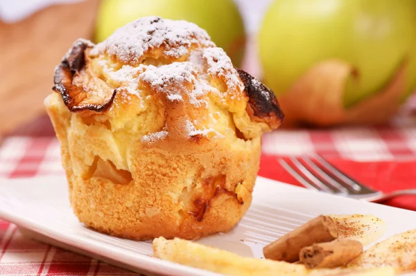 Apple muffin — Stock Photo, Image