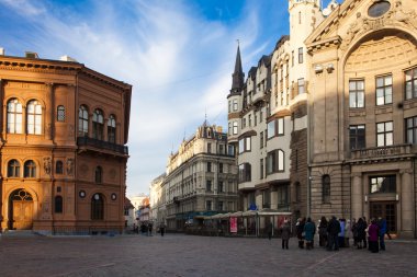 riga Yardımcısı Meydanı'nda