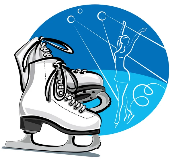 Figuur schaatsen — Stockfoto