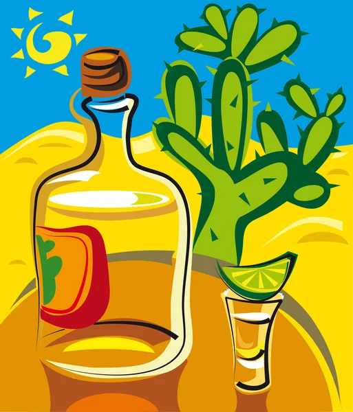 Tequila — Image vectorielle