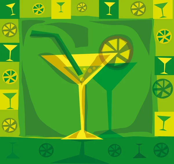 Kalkki cocktail — vektorikuva