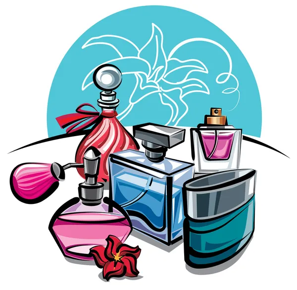 Perfumes — Vector de stock