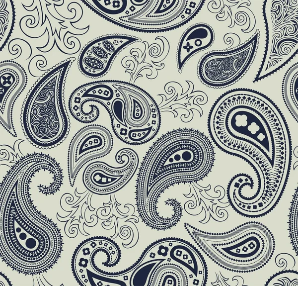 Paisley wallpaper pattern — Stock Vector