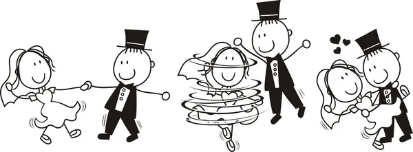 First dance wedding cartoon Stock Vector Image by ©hayaship #7409822