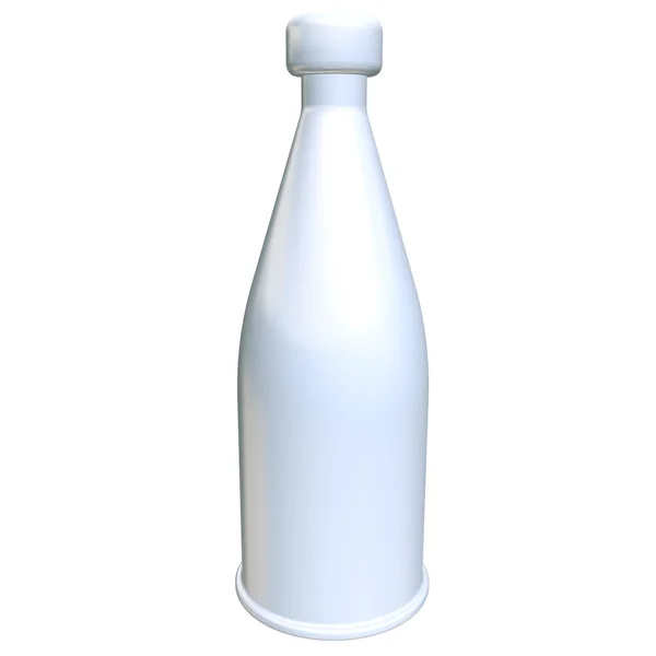 Пустая пластиковая бутылка — стоковое фото