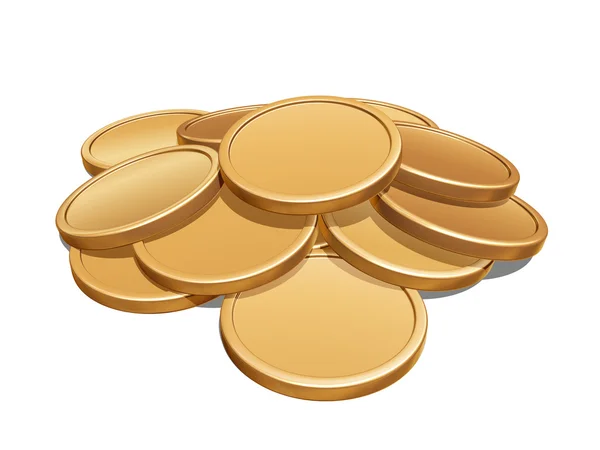 ゴールド コイン — ストック写真
