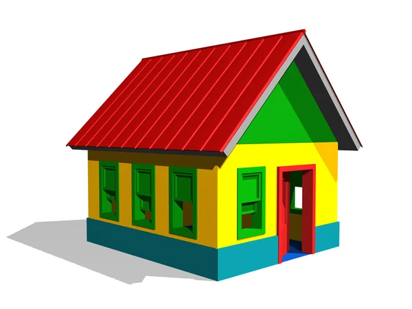 Illustration of House — Stock Photo, Image